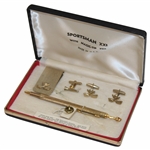 Sportsman XXI Money Clip & Cuff Link Set w/Magic-Tip Pen