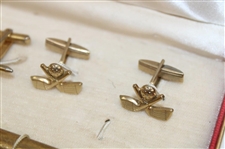 Sportsman XXI Money Clip & Cuff Link Set w/Magic-Tip Pen