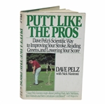 1989 'Putt Like The Pros' First Edition By Dave Pelz