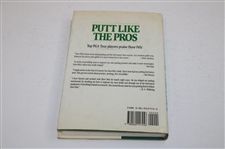 1989 'Putt Like The Pros' First Edition By Dave Pelz