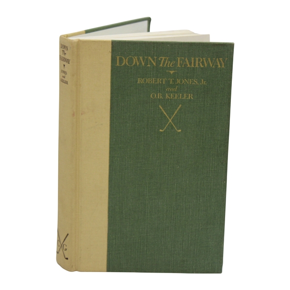 1985 Down the Fairway Classics of Golf Edition Book by Bobby Jones & O.B. Keeler