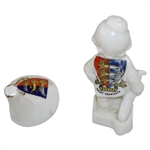 Crestedware Victorian Era The Colonel & Golf Club Head