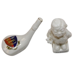 Crestedware Victorian Era The Colonel & Golf Club Head