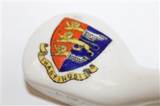 Crestedware Victorian Era The Colonel & Golf Club Head