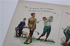 Imperial Blended Whiskey Vintage Golf Theme Ad