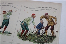 Imperial Blended Whiskey Vintage Golf Theme Ad