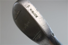 Hagen Triangle Stabrite 8 Niblick w/Shaft Stamp