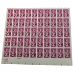 Sheet Of 50 Babe Zaharias 18C Stamps