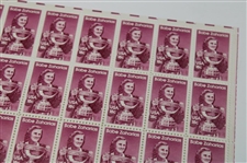 Sheet Of 50 Babe Zaharias 18C Stamps