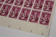 Sheet Of 50 Babe Zaharias 18C Stamps