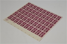 Sheet Of 50 Babe Zaharias 18C Stamps