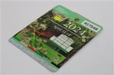 2024 Masters Tournament SERIES Badge #R17548 - Scottie Scheffler Winner