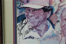 Nicklaus , Palmer, Trevino, & Zoeller Signed The Skins Game Pga West Poster JSA ALOA