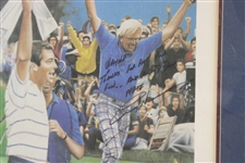 Hale Irwin, Greg Norman & Fuzzy Zoeller Ltd Ed 84/250 1984 US Open Championship Collage Framed Photo 
