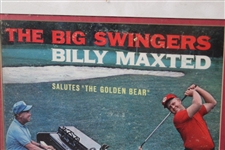 Jack Nicklaus Signed The Big Swingers Billy Maxted Framed Photo JSA ALOA
