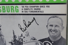 Bob Rosburg Signed 'Hear How To Improve Your Golf' Framed Advertisement JSA ALOA