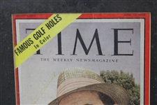 Sam Snead Signed 1954 Time Magazine - Framed JSA ALOA