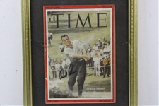 Arnold Palmer Signed 1960 Time Magazine - Framed JSA ALOA