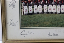 Payne Stewart & United States Team Facsimilie Signed Ryder Cup Photo - Framed