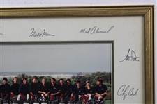 Payne Stewart & United States Team Facsimilie Signed Ryder Cup Photo - Framed