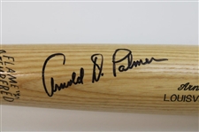 Arnold Palmer Signed with Middle Initial Custom Lousiville Slugger Baseball Bat JSA ALOA