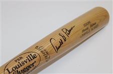 Arnold Palmer Signed with Middle Initial Custom Lousiville Slugger Baseball Bat JSA ALOA