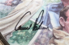 Arnold Palmer Signed 1992 Sports Impressions Platinum Edition Plate 2056/5000 JSA ALOA