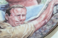 Arnold Palmer Signed 1992 Sports Impressions Platinum Edition Plate 2056/5000 JSA ALOA