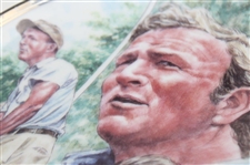 Arnold Palmer Signed 1992 Sports Impressions Platinum Edition Plate 2056/5000 JSA ALOA
