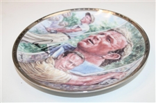 Arnold Palmer Signed 1992 Sports Impressions Platinum Edition Plate 2056/5000 JSA ALOA