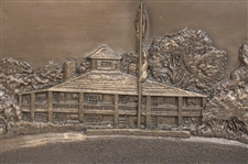 Augusta National GC 2000 Clubhouse Coated Bronze #8/50 by Artist Bill Waugh