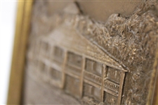 Augusta National Golf Club Clubhouse Resin Cast Bronze by Artist Bill Waugh