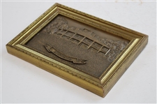 Augusta National Golf Club Clubhouse Resin Cast Bronze by Artist Bill Waugh