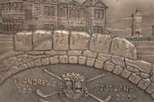 St. Andrews 1900-2000 'Home of Golf' Bronze Coated Ltd Ed #47/100 by Artist Bill Waugh