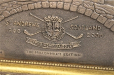 St. Andrews 1900-2000 'Home of Golf' Bronze Coated Ltd Ed #47/100 by Artist Bill Waugh