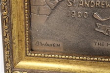 St. Andrews 1900-2000 'Home of Golf' Bronze Coated Ltd Ed #47/100 by Artist Bill Waugh