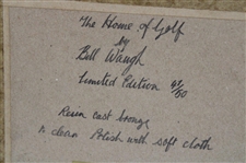 St. Andrews 1900-2000 'Home of Golf' Bronze Coated Ltd Ed #47/100 by Artist Bill Waugh