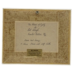 St. Andrews 1900-2000 'Home of Golf' Bronze Coated Ltd Ed #47/100 by Artist Bill Waugh