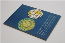 1960 World Amateur Team Championship Eisenhower Trophy Program - Jack Nicklaus Amateur Winner