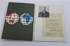 1960 World Amateur Team Championship Eisenhower Trophy Program - Jack Nicklaus Amateur Winner