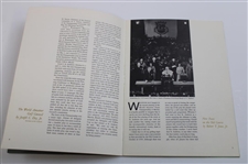 1960 World Amateur Team Championship Eisenhower Trophy Program - Jack Nicklaus Amateur Winner