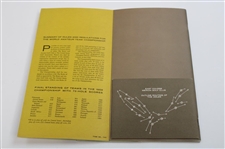 1960 World Amateur Team Championship Eisenhower Trophy Program - Jack Nicklaus Amateur Winner