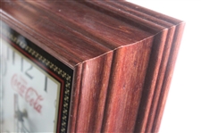 Classic Coca-Cola Quartz Large Pendulum Golfer Clock - Works