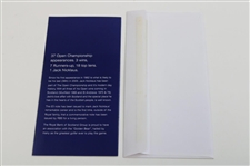 2005 Open Championship at St. Andrews Official Programme & Royal Bank of Scotland Nicklaus 5 Pound Note