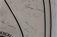 Palmer, Nicklaus, Player & other Stars Signed 1991 Senior PGA Championship at PGA National GC Golf Bag