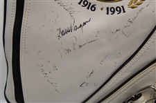 Palmer, Nicklaus, Player & other Stars Signed 1991 Senior PGA Championship at PGA National GC Golf Bag
