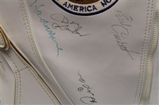 Gary Player, Lee Elder, Charlie Sifford & 50+ Other Stars Signed 50th Senior PGA Championship at PGA National GC Golf Bag