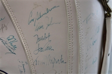Gary Player, Lee Elder, Charlie Sifford & 50+ Other Stars Signed 50th Senior PGA Championship at PGA National GC Golf Bag