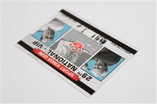 2008 Sport Kings Gum 29th National VIP Arnold Palmer & Walter Hagen Card