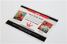 2008 Sport Kings Gum 29th National VIP Arnold Palmer & Walter Hagen Card